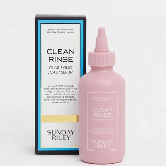 NIB Sunday Riley Clean Rinse Clarifying Scalp Serum with Niacinam Rose C… - Picture 3 of 9